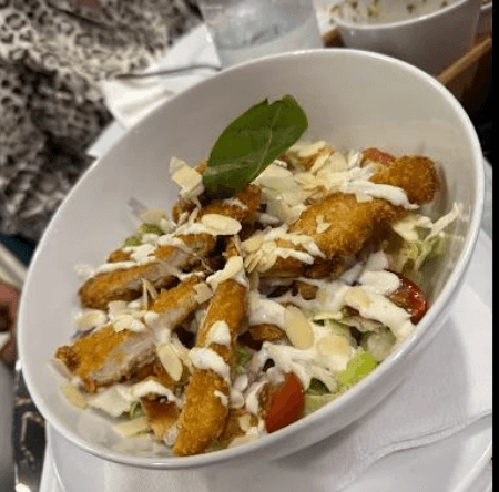 Salade Poulet Panée