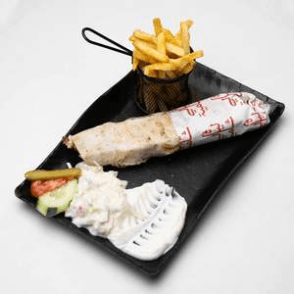 Super sandwich shawarma poulet fromage