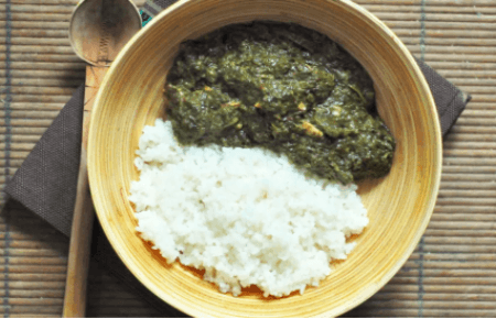 Saka Saka (Feuille de Manioc)