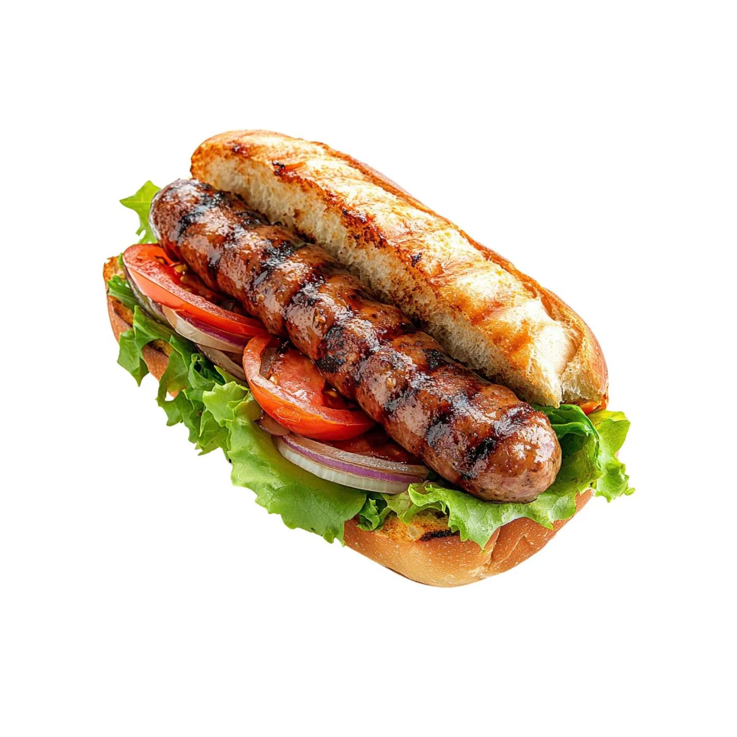 Sandwich Merguez Beef