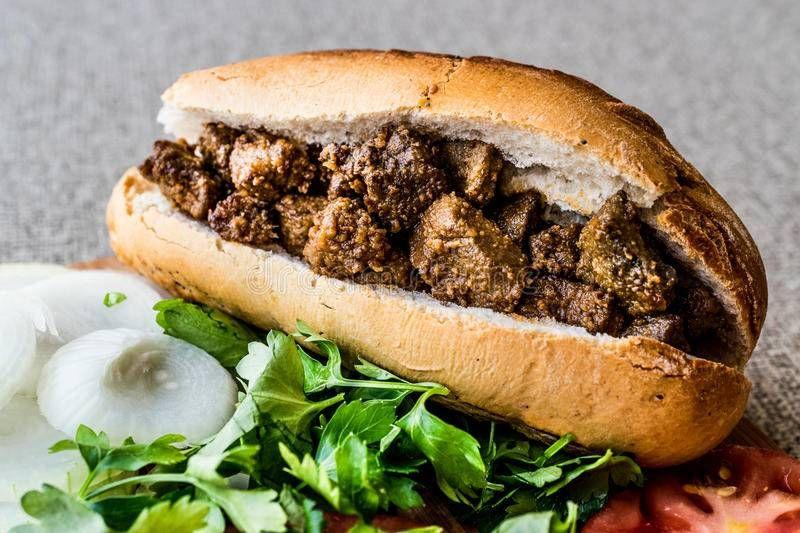 Sandwich Chicken Liver