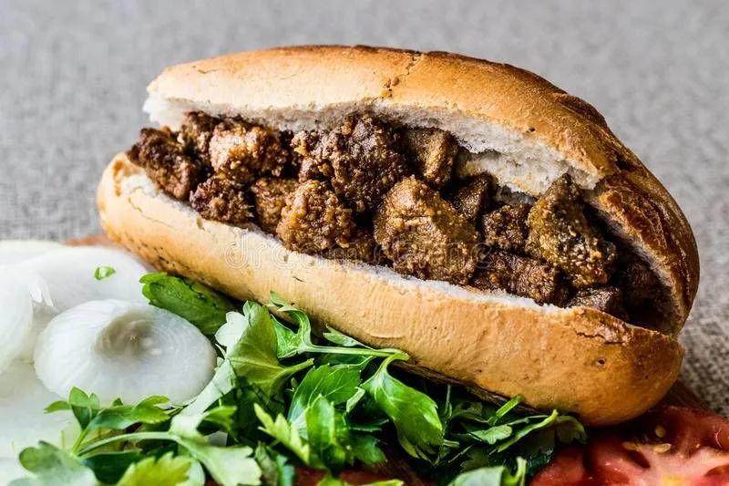 Sandwich Chicken Liver