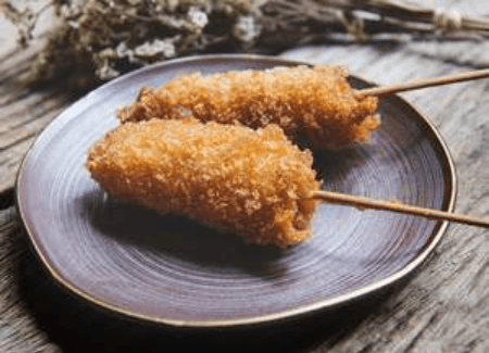 Brochettes Bœuf fromage pané