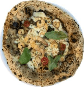 Pizza Gamberi tartufo