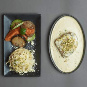 Filetto di Parmigiano e Pistacchio