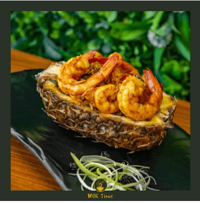 Khao Pad Sapparod Crevettes