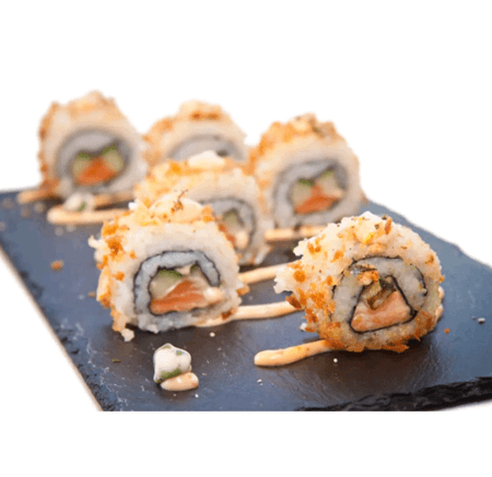 Crunchy Salmon Roll - 8 Pièces