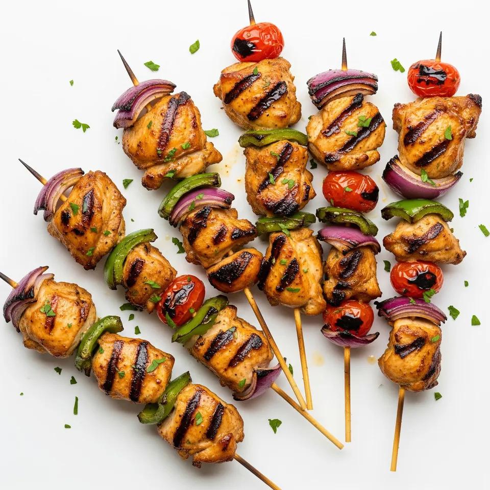 Brochette Escalope Mariné
