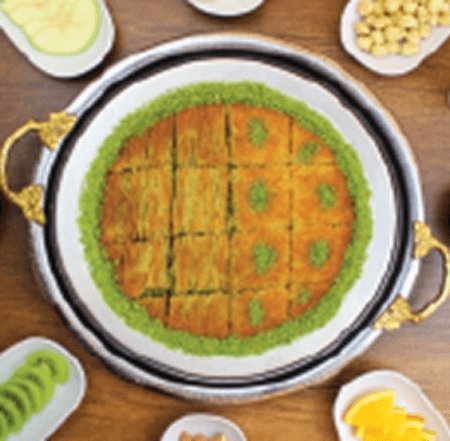 Yari Hasir Yari Künefe pour 2 personnes