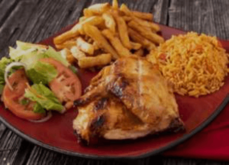 Plat ¼ Poulet Grillé