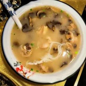 Soupe Poulet Et Champignons - Petite Portion