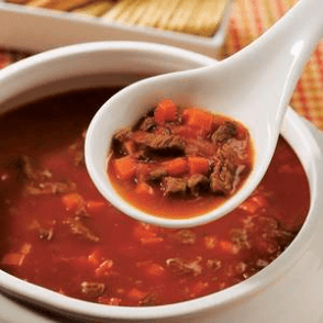 Soupes Bœuf aux Tomates