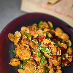 Poulet avec Clovisses