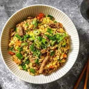 Riz Sautées Bœuf