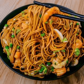 Nouilles Sautées Aux Fruits De Mer