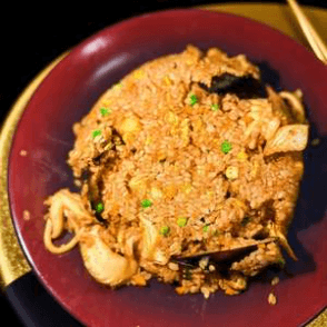 Riz Sautées Aux Fruits De Mer