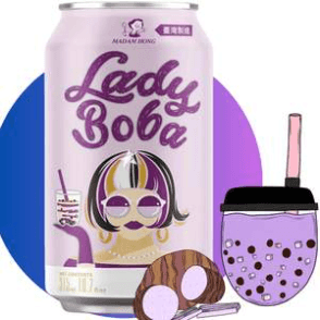Bubble Tea Taro Flavor