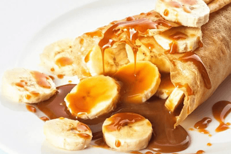 Crêpe Banane Caramel