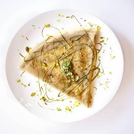 Crêpe Pistachio