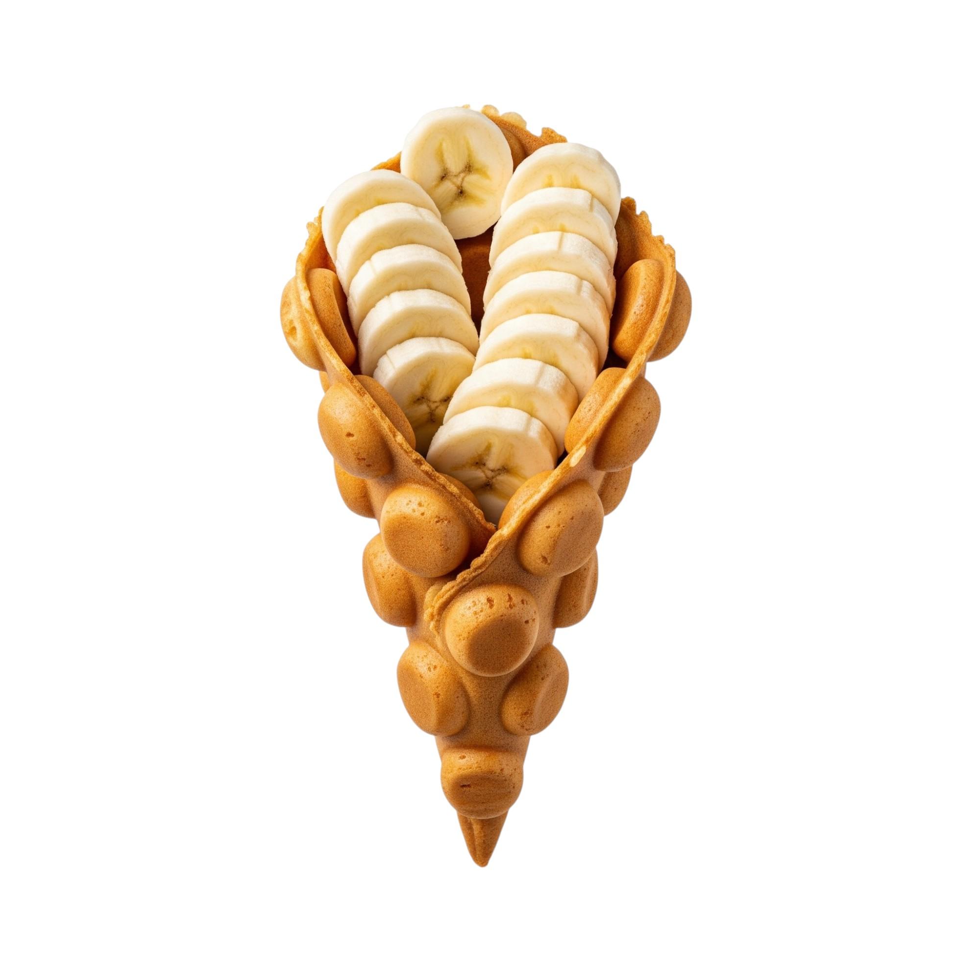 Bubble Waffle Banane