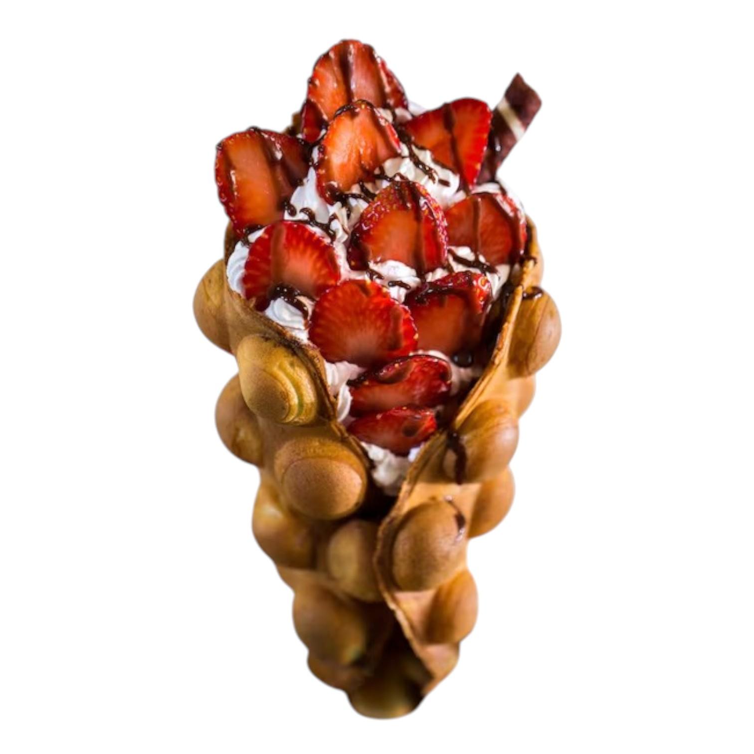 Bubble Waffle Fraise