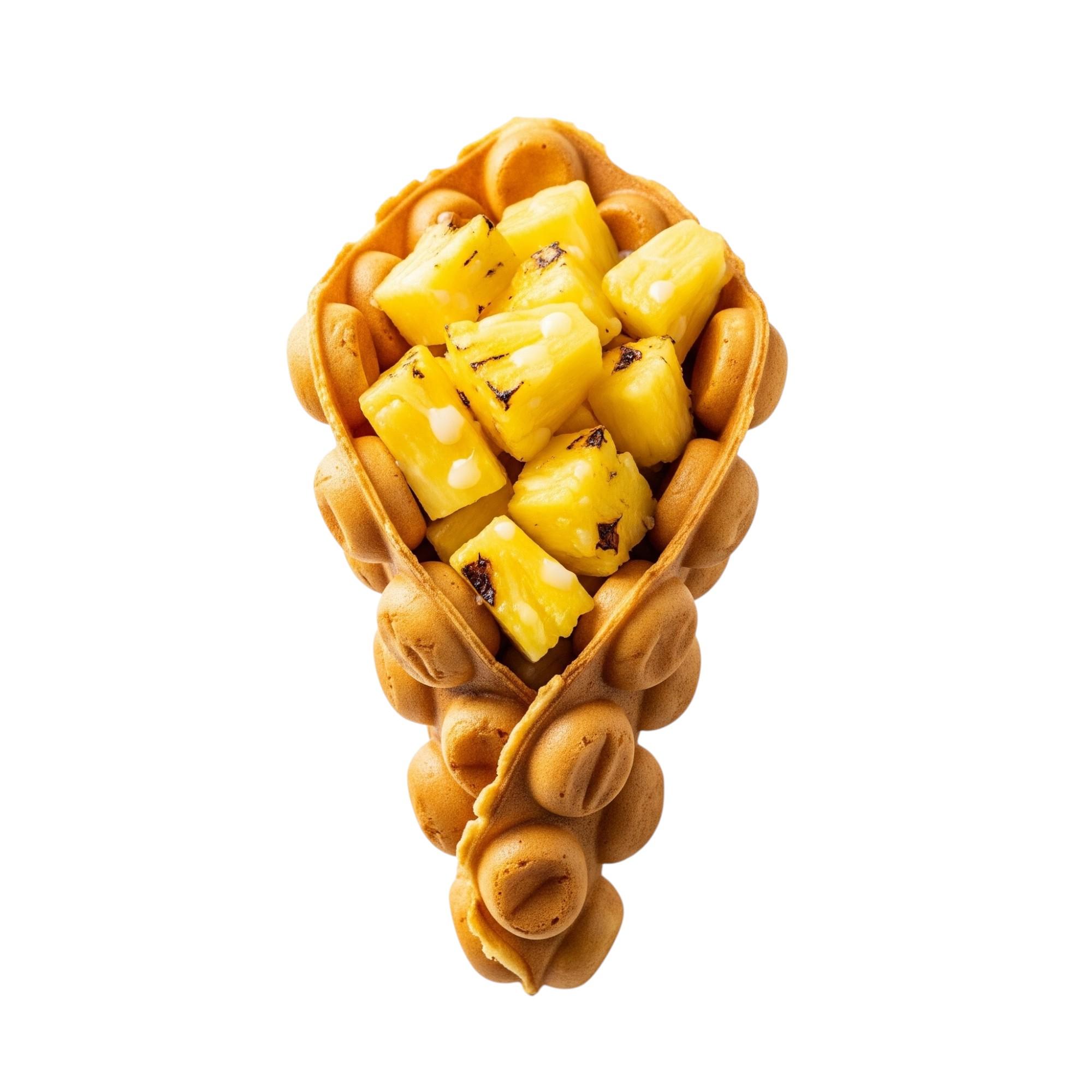 Bubble Waffle Ananas