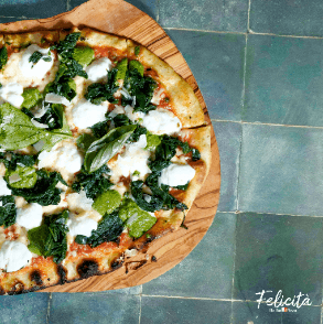 Pinsa Ricotta Con'spinaci= Pinsa Margherita Offerte