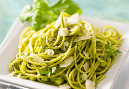 Pâte au Poulet Sauce Pesto