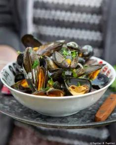 Moules et Clovisses à La Marinières