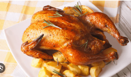 Dibi Poulet Entier + Frites