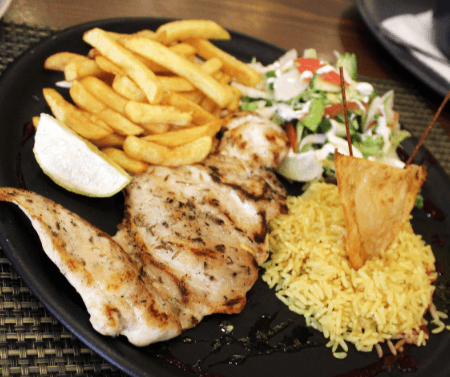 Plat Escalope Grillée