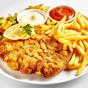 Plat Escalope Panée