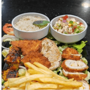 Plat symphonie poulet