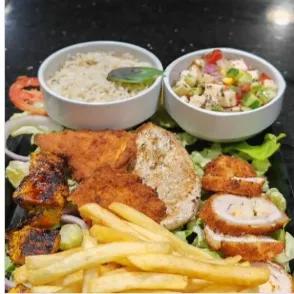 Plat symphonie poulet