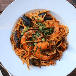 Spaghetti aux  Fruits de mer