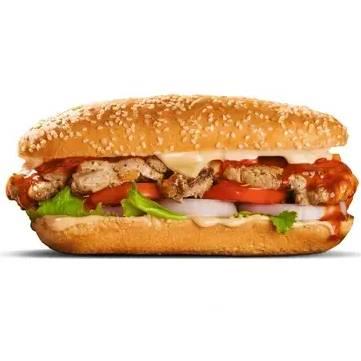 Sandwich Poulet Mariné Frites