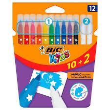 Bic kids feutre de coloriage magiques 10+2 gratuit