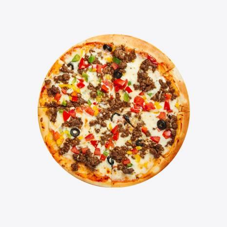 Pizza Viande Hachée Individuelle Sauce Blanche