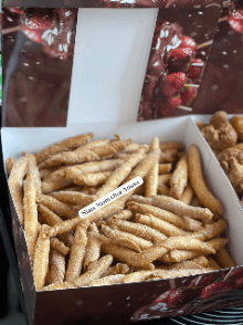 Box Beignets Cigarettes