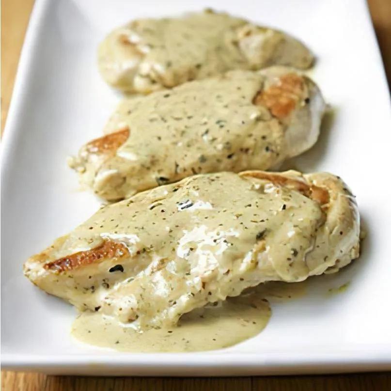 Escalope en Sauce