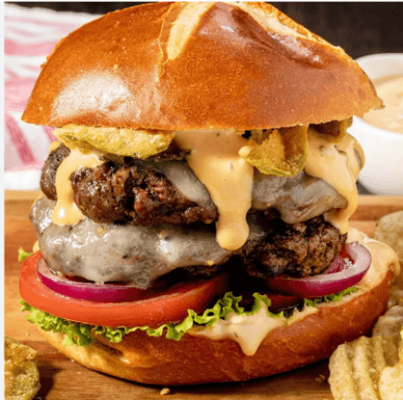 Double Burger Viande