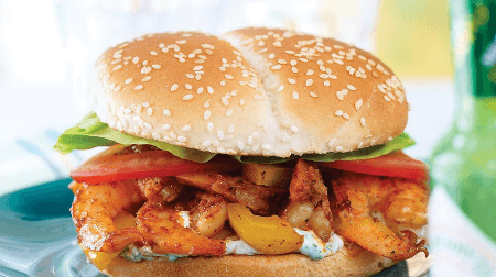 Burger Crevette Calamar