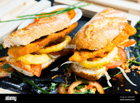 Sandwich Poulet Calamar