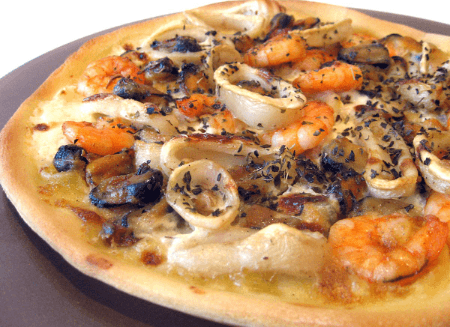 Pizza Crevette Calamar