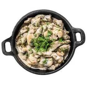 Plat Filet de Boeuf Stroganoff