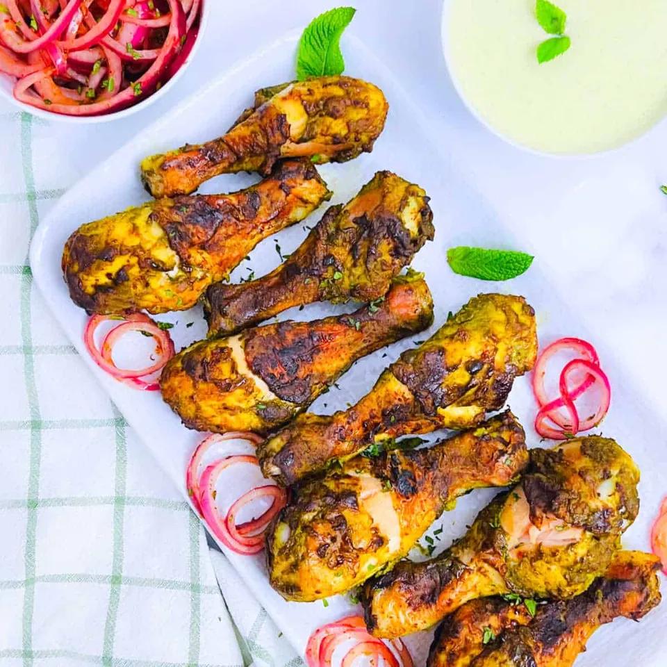 Chicken tangri kabab.