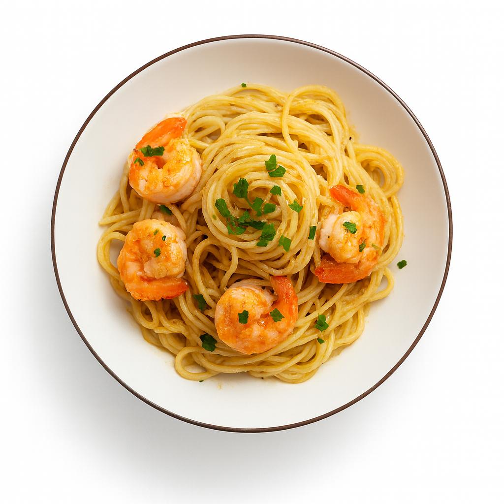 Tagliatelle aux Crevettes