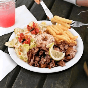 Plat Chawarma Poulet