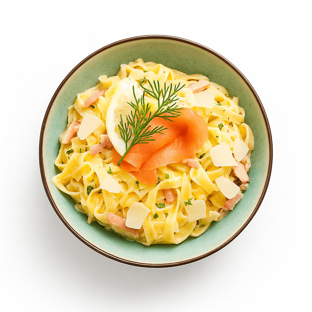 Tagliatelles Au Saumon