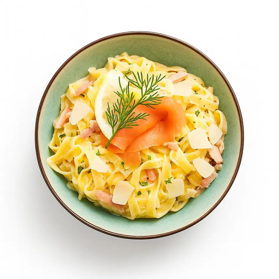 Tagliatelles Au Saumon